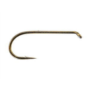Barbed fly hooks