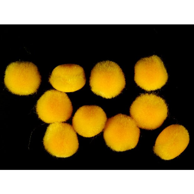 FISH EGGS hotfly - 10 pc. - 10 mm - yellow