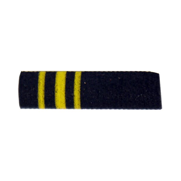 TERRESTRIAL FOAM CYLINDERS hotfly - 10 pc. - Ø 4 mm (15 mm) - yellow / black