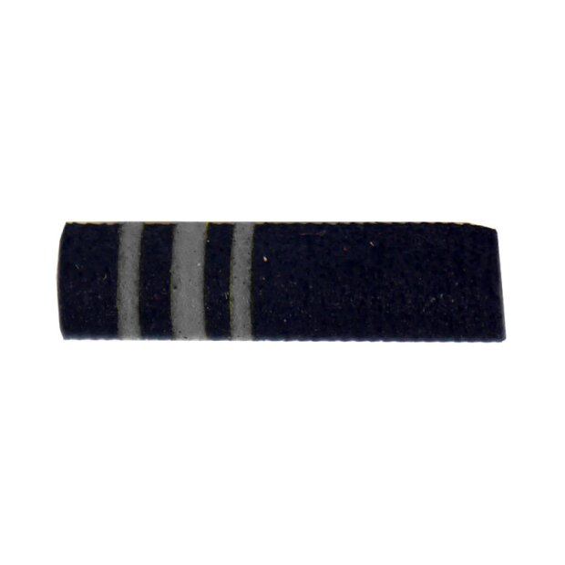 TERRESTRIAL FOAM CYLINDERS hotfly - 10 pc. - Ø 4 mm (15 mm) - grey / black