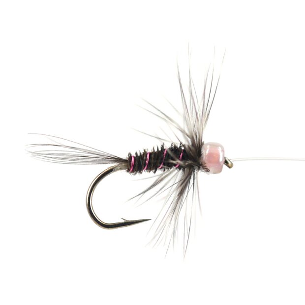 River Pheasant Purple Grizzly Hackled 14
