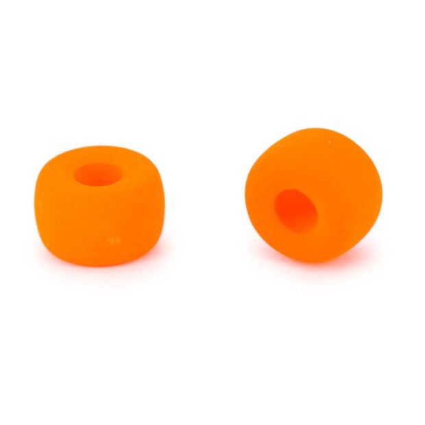 FLUO GLASS BEAD hotfly - 9 mm - orange