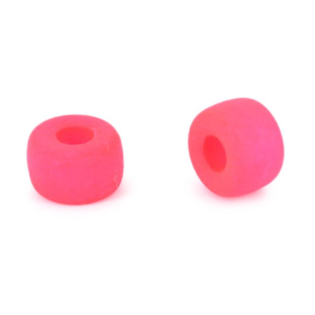 FLUO GLASS BEAD hotfly - 9 mm - pink