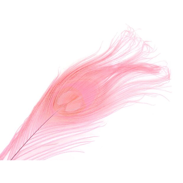 OEIL DE PAON (PEACOCK EYE) hotfly - 1 pcs. - ca. 30 cm - pink