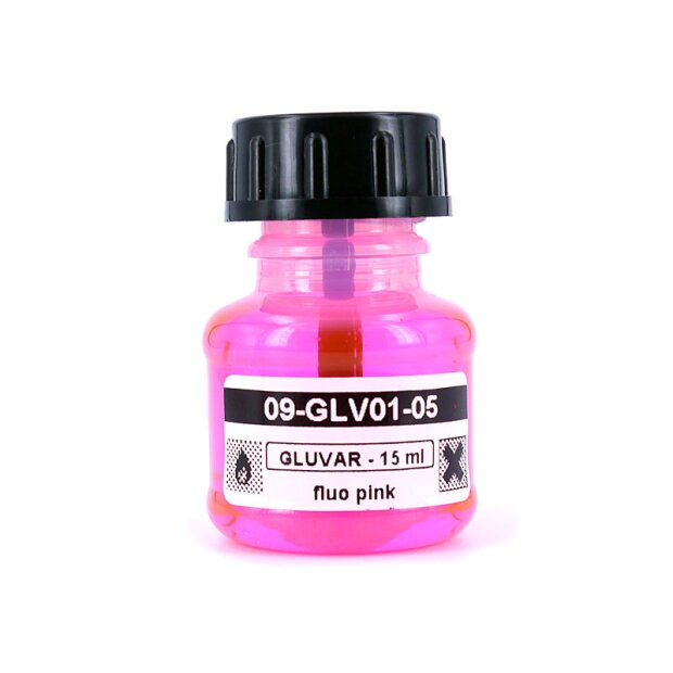 Premium varnish GLUVAR hotfly - 15 ml - fluo pink