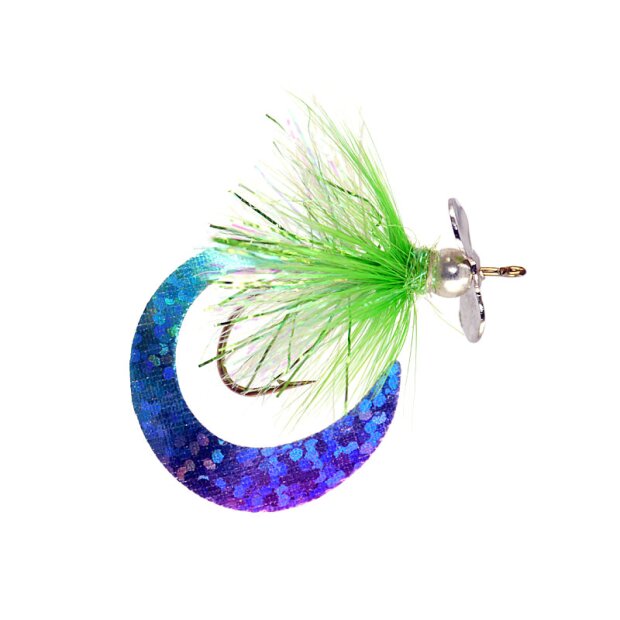 Chartreuse Wiggle Tail Monster 6