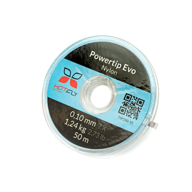 Fil nylon POWERTIP EVO - 50 m - 7 X - 0,10 mm