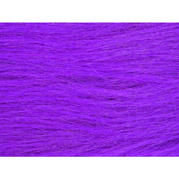 CRAFT FUR STREAMER HAIR hotfly - 60 / 70 mm - 150 x 80 mm - purple
