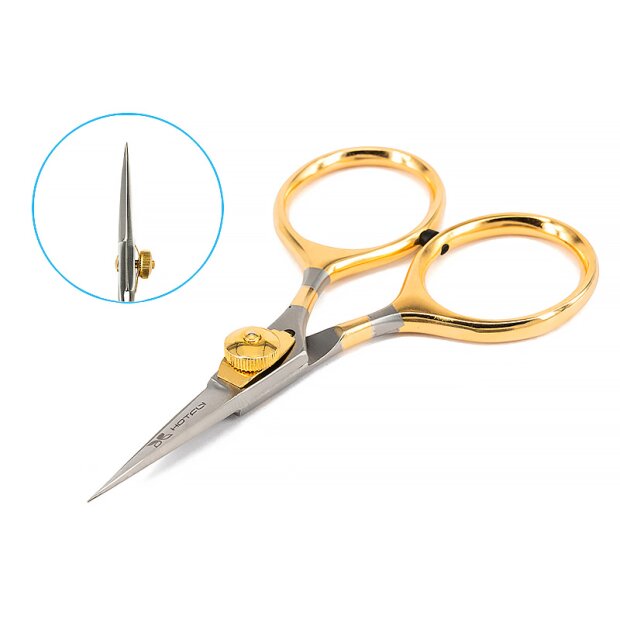 Scissors hotfly RAZOR GOLD STRAIGHT - small 4.00