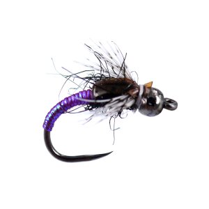 UV Purple Nymph Barbless S12, Nymphs