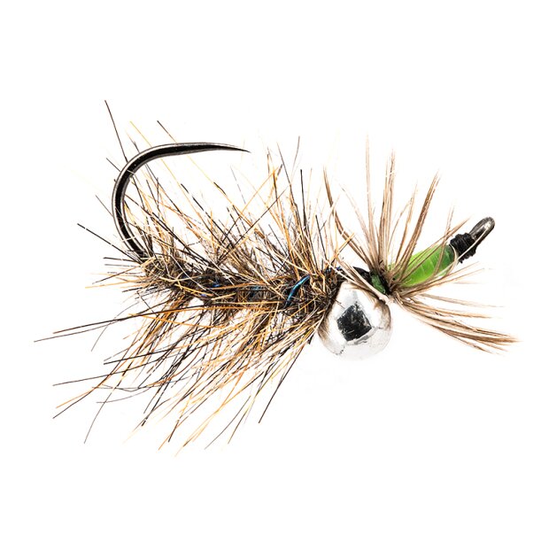 Jig Off Peepeing Caddis Chartreuse Fluo TG BL