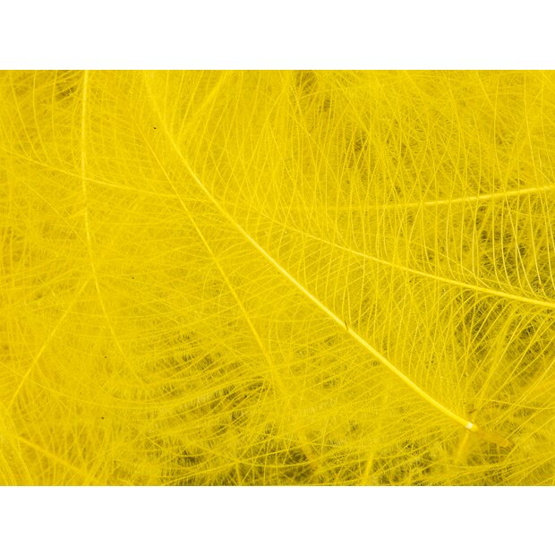 Piume di CDC Cul de Canard SUPER SELECTED MAGNUM hotfly - 1 g - yellow