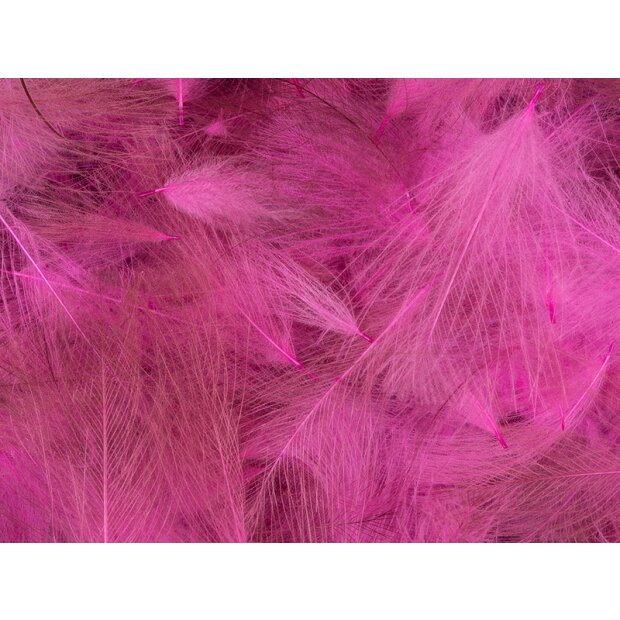 CDC Feathers Cul de Canard SELECTED SMALL & DENSE hotfly - 1 g - light pink