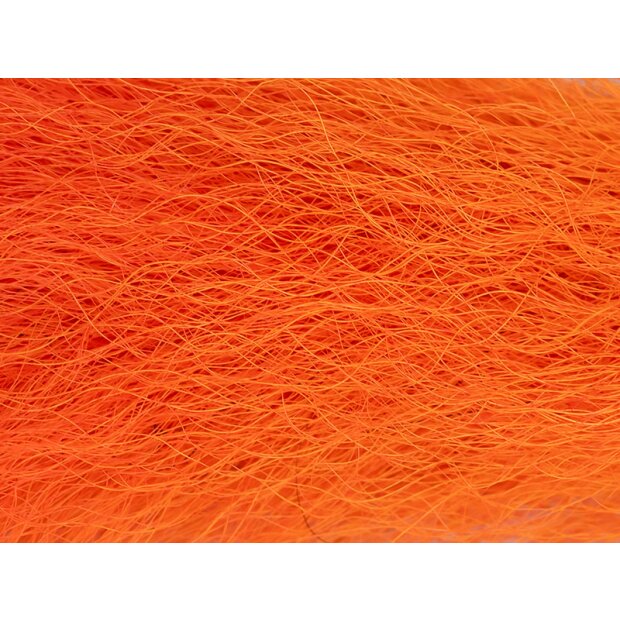 WHOLE CALF TAIL PREMIUM (coda di vitello) hotfly - fluo orange