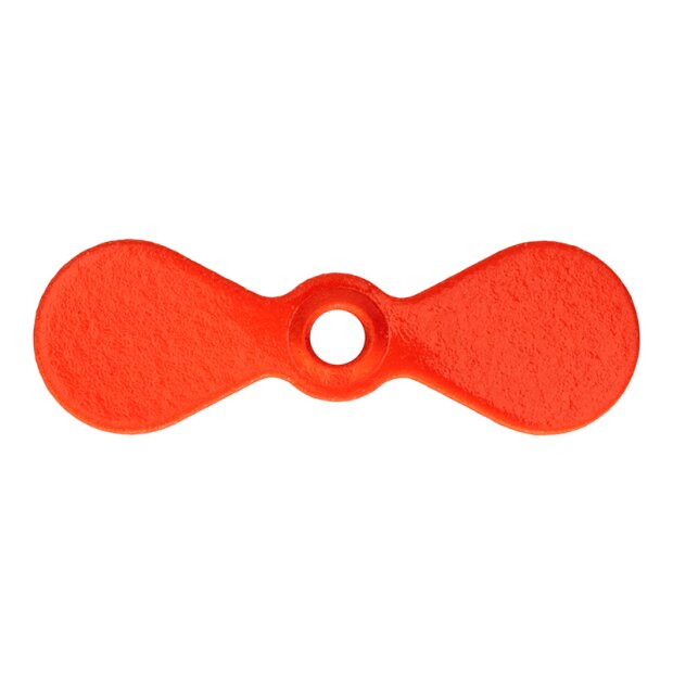 Propeller spinfly TURBOPROP hotfly - FLUO ORANGE - 10 pc. - 10 x 4 mm