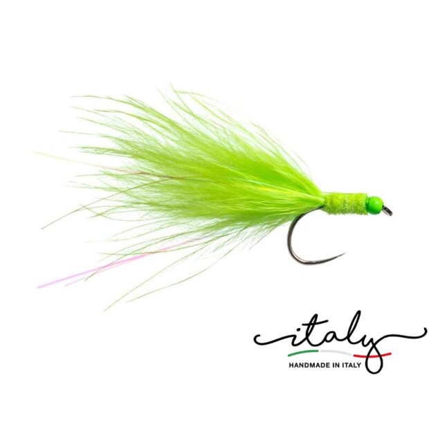 BH Competiton Wooly Bugger Fluo Chartreuse BL