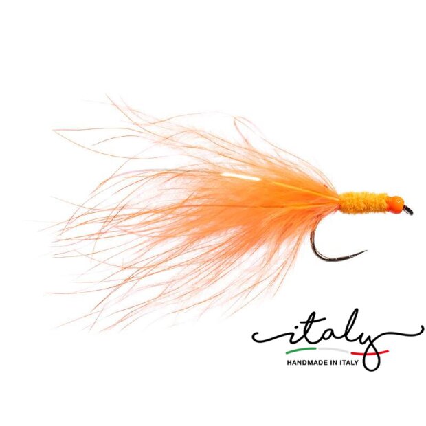 BH Competiton Wooly Bugger Fluo Orange BL