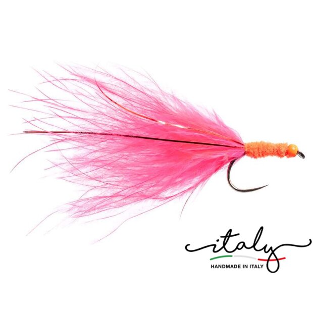 BH Competiton Wooly Bugger Fluo Red BL