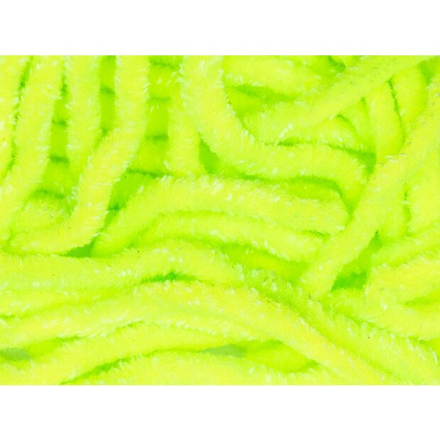 WORM CHENILLE PLUS hotfly - 3 mm - 200 cm - fluo chartreuse