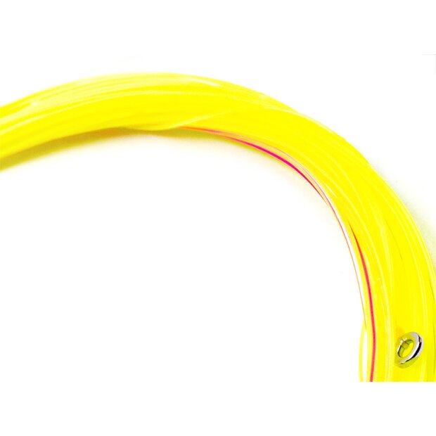 EURONYMPH leader hotfly 12 m + indicator line - fl. yellow - 0,22 mm