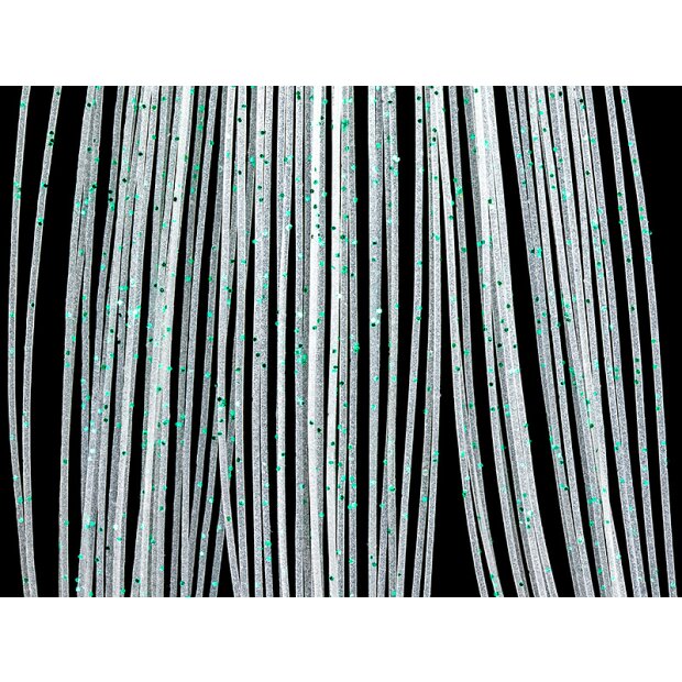 FLAKED Sili Legs hotfly - 0,7 mm x 130 mm - 66 strands - glow in the dark