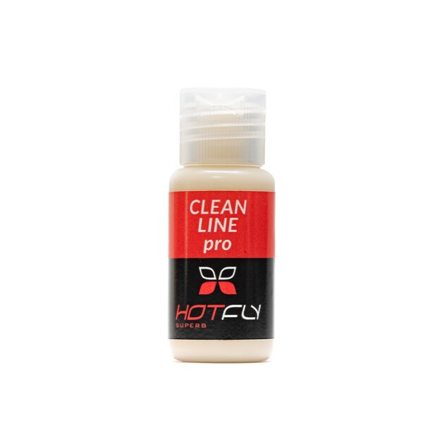 CLEAN LINE PRO hotfly - 20ml - Pflegeflüssigkeit für Fliegenschnüre