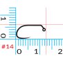 Hooks hotfly JIG barbless - 25 pc. - 20