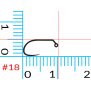 Hooks hotfly JIG barbless - 25 pc. - 20