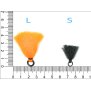 Strike indicator POLY PLUS hotfly - 5 pz.